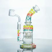 NEU Concentrate Rig Honeycomb UV Glow in the Dark 8″