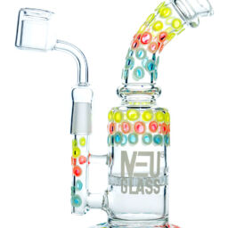 NEU Concentrate Rig Honeycomb UV Glow in the Dark 8″