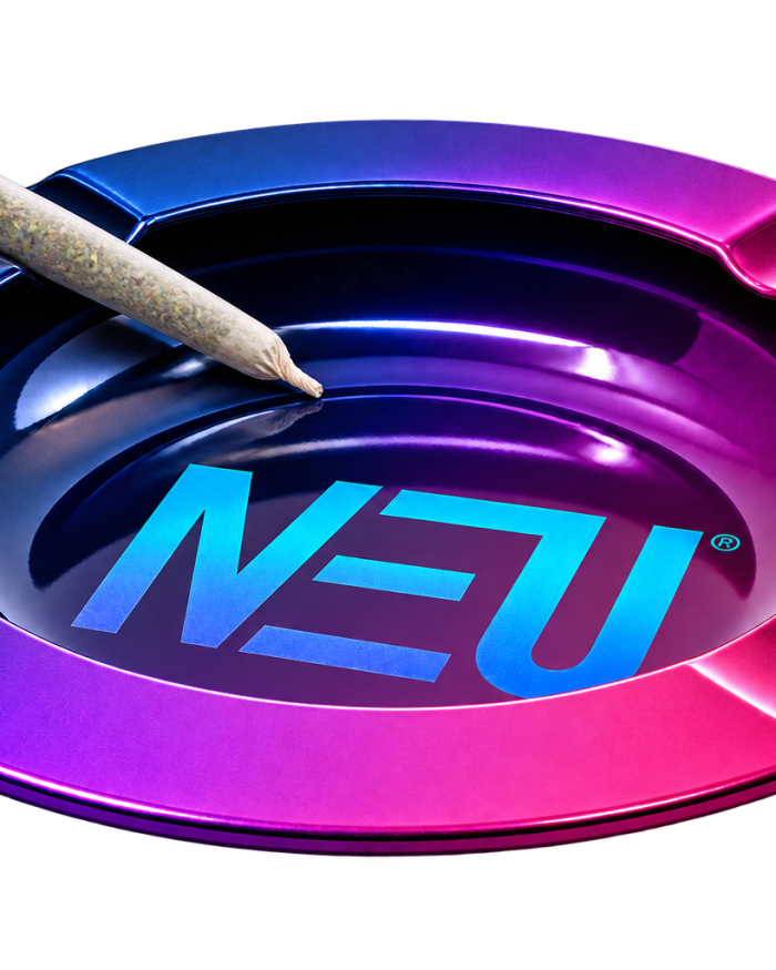NEU Ashtray 5″ – Blue & Purple