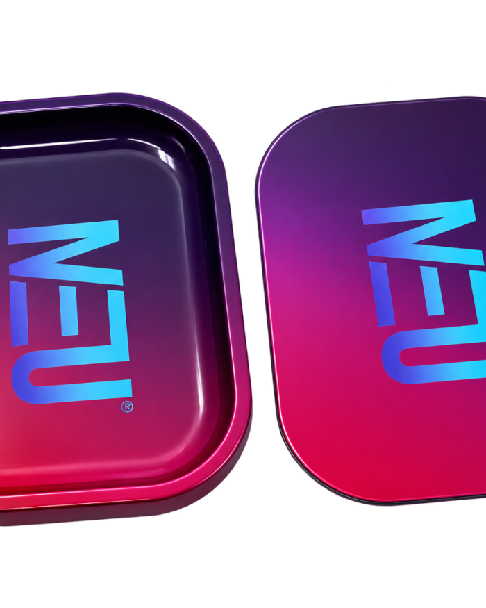 NEU Rolling Tray with Lid – Blue & Purple