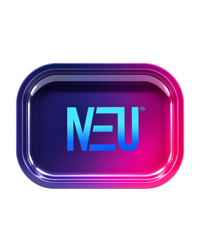 NEU Rolling Tray with Lid – Blue & Purple